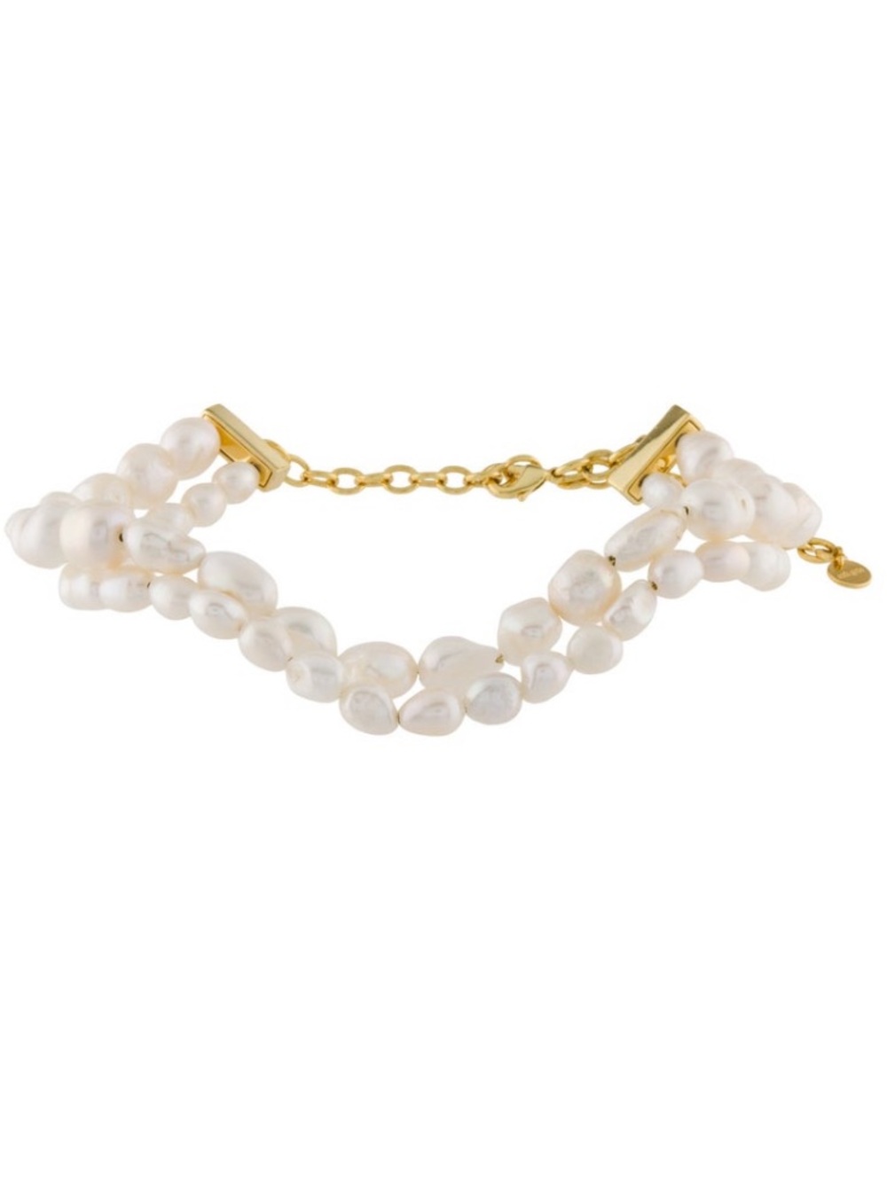 Cult Gaia Susa Pearl Choker Necklace
